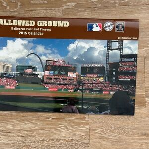 Two baseball calendars hallowed ground 2015